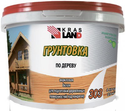 Грунтовка по дереву Krasland-303 (красленд) 3 кг