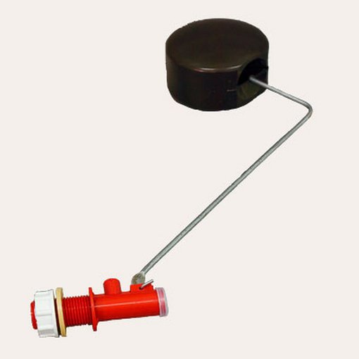 Поплавковый клапан для бачка унитаза и емкости, в комплекте рычаг с коромыслом