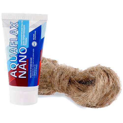 Набор паста 30 гр и лён 15 гр Aquaflax Nano