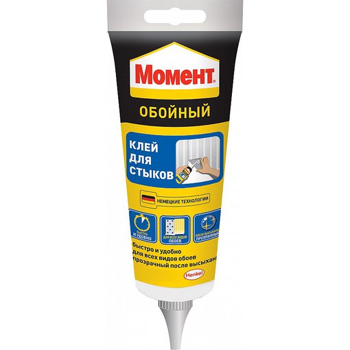 Клей для стыков и подклейки обоев Момент, 120 г