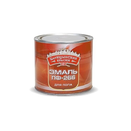 Эмаль желто-коричневая Царицынские краски ПФ-266 0,8 кг