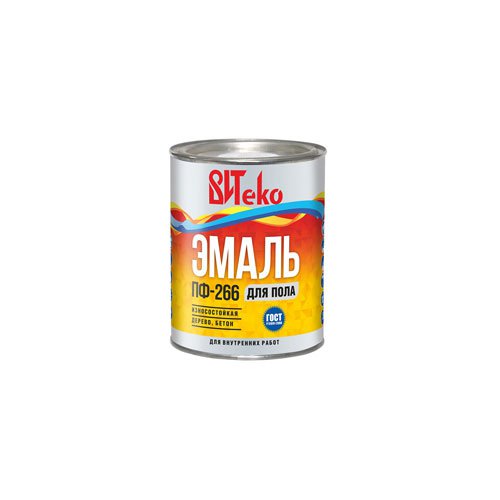 Эмаль желто-коричневая Витеко ПФ-266 0,8 кг