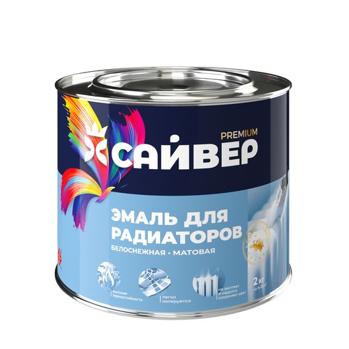 Эмаль для радиаторов 0,8 кг