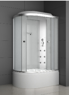 Душевая кабина ODA 8406 Правая матовое стекло 80 x 120 x 215 глубокий поддон